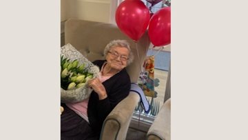 101st Birthday celebrations for Brixworth Resident